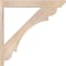 Ekena Millwork Olympic Slat Smooth Outlooker, Douglas Fir, 5 1/2"W x 34"D x 34"H OUT06X34X34OLY06SDF - alternate 4